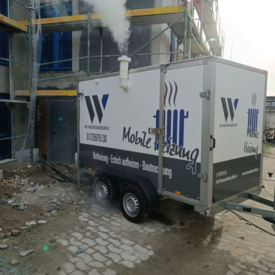 Ansicht des Heizmobil von innen