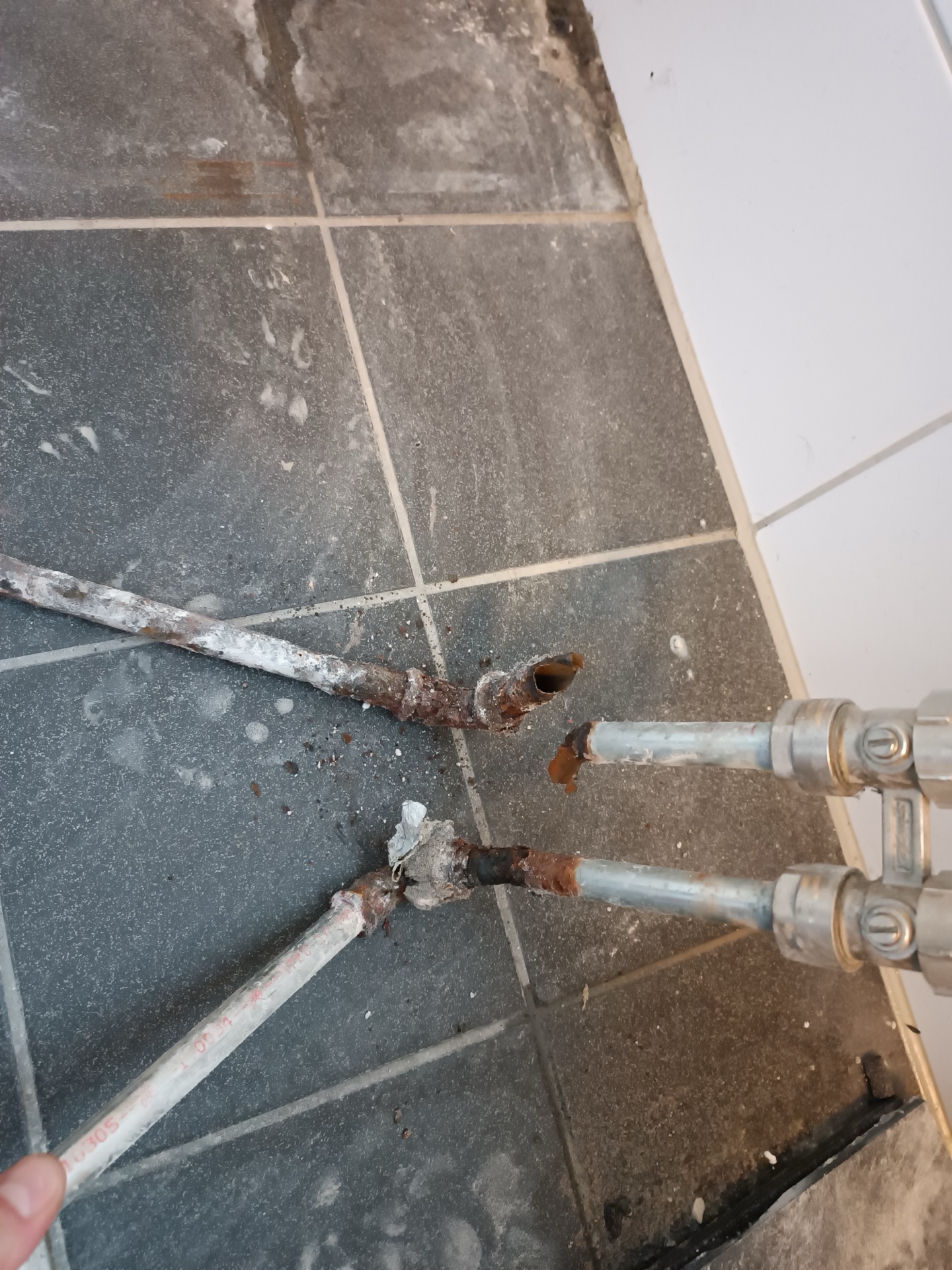 Gefundene Schadstelle